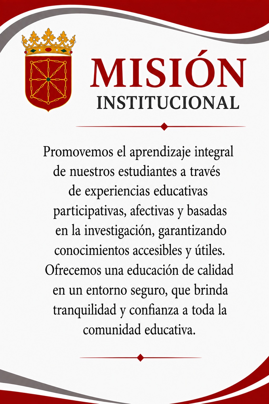 Misión institucional